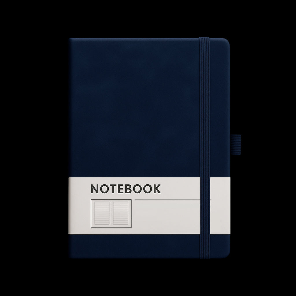 Agendă din Piele pentru Notițe - ALBASTRĂ