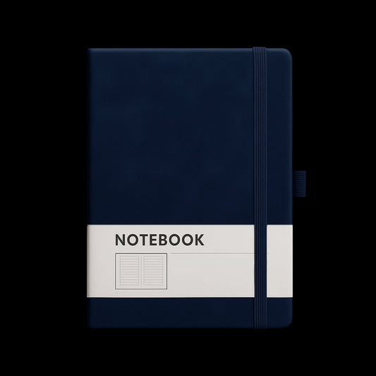 Agendă din Piele pentru Notițe - ALBASTRĂ